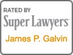 James Galvin Super Lawyers badge